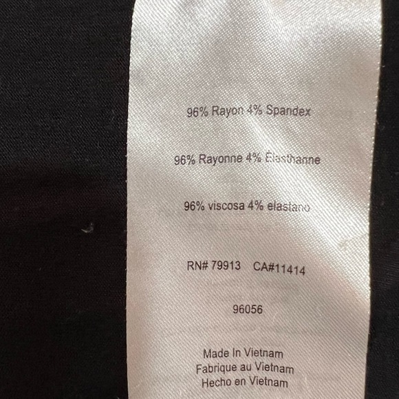 Motherhood Maternity black maxi dress, size Large - Picture 6 of 7